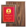 Economical Walnut Plaque (9" x 12") | Custom Recognition Plaques | Custom Plaques | Custom Plaques Awards | Custom Awards
