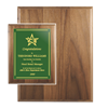 12" x 15" Genuine Walnut Plaque | Custom Logo Plaques | Recognition Plaques | Engraved Plaques | Custom Awards and Plaques
