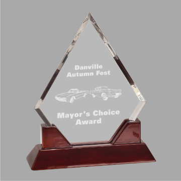 Show details for Triangular Prestige Award (Small) Picture of Triangular Prestige Award (Small)