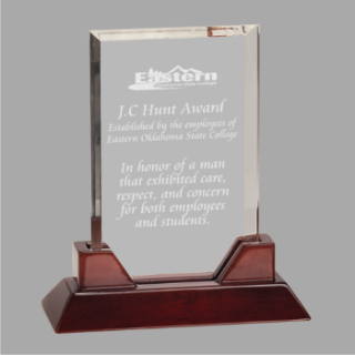 Picture of Rectangular Prestige Acrylic Award (Large)