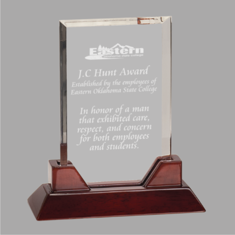 Picture of Rectangular Prestige Acrylic Award (Large)
