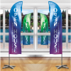 Polyester Fabric Flags - Indoor and Outdoor | Custom Advertising Banner Flag | Custom Flags and Banners | Promotion Flags | Mawardsplus.com