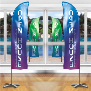 Polyester Fabric Flags - Indoor and Outdoor | Custom Advertising Banner Flag | Custom Flags and Banners | Promotion Flags | Mawardsplus.com