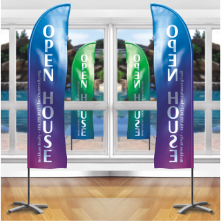 Polyester Fabric Flags - Indoor and Outdoor | Custom Advertising Banner Flag | Custom Flags and Banners | Promotion Flags | Mawardsplus.com