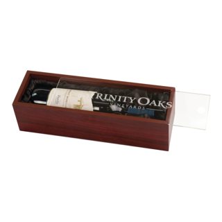Picture of Personalized Single Bottle Wine Box