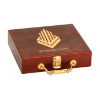 Rosewood Finish Poker Gift Set