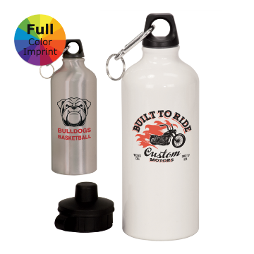 Custom Water Bottle - 20 oz | Logo Water Bottle | Personalized Drinkware Personalized Water Bottles in Bulk