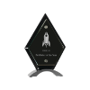 Picture of Diamond Floating Acrylic Stand-Up (Small)