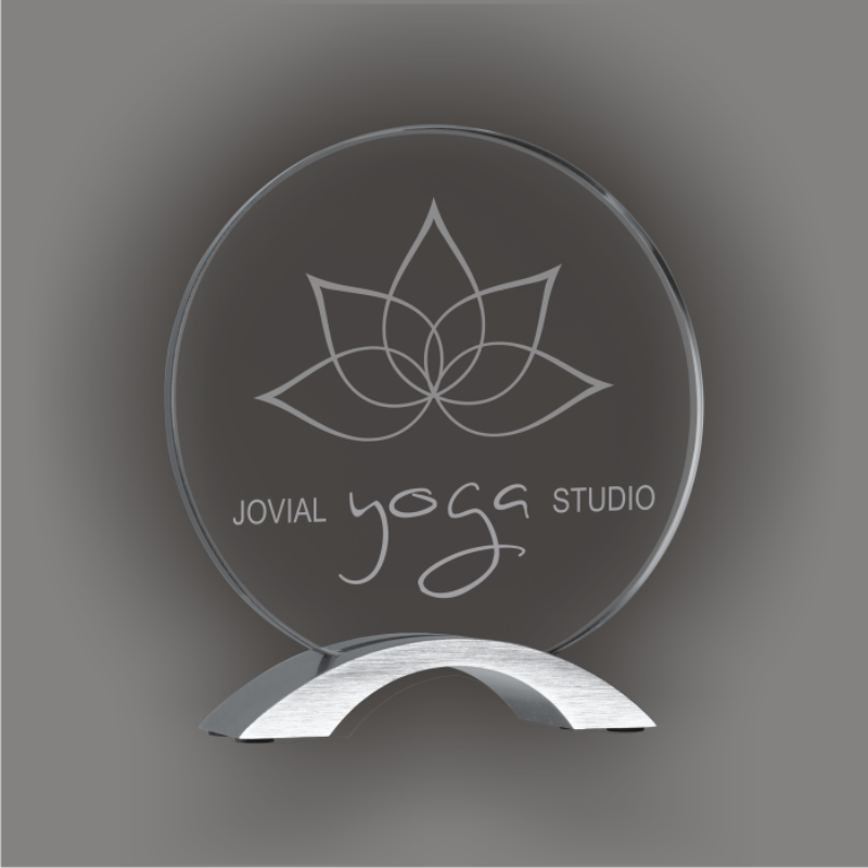 Picture of Round Cosmic Acrylic Stand-Up (Small)
