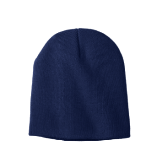 Blue Knit Beanie