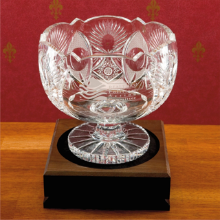 Picture of Crystal Leopold Pedestal Bowl | Custom Krystof Crystal Bowl