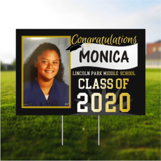 Graduation Lawn Sign