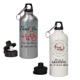 Custom Thank You Water Bottle