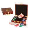 Picture of Rosewood Finish 100 Chip Poker Set