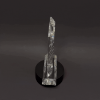 Diamond Cut Crystal Rectangular Award on Clear Base 360